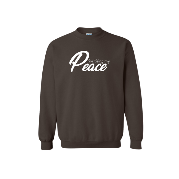 Prioritizing My Peace Sweatshirt