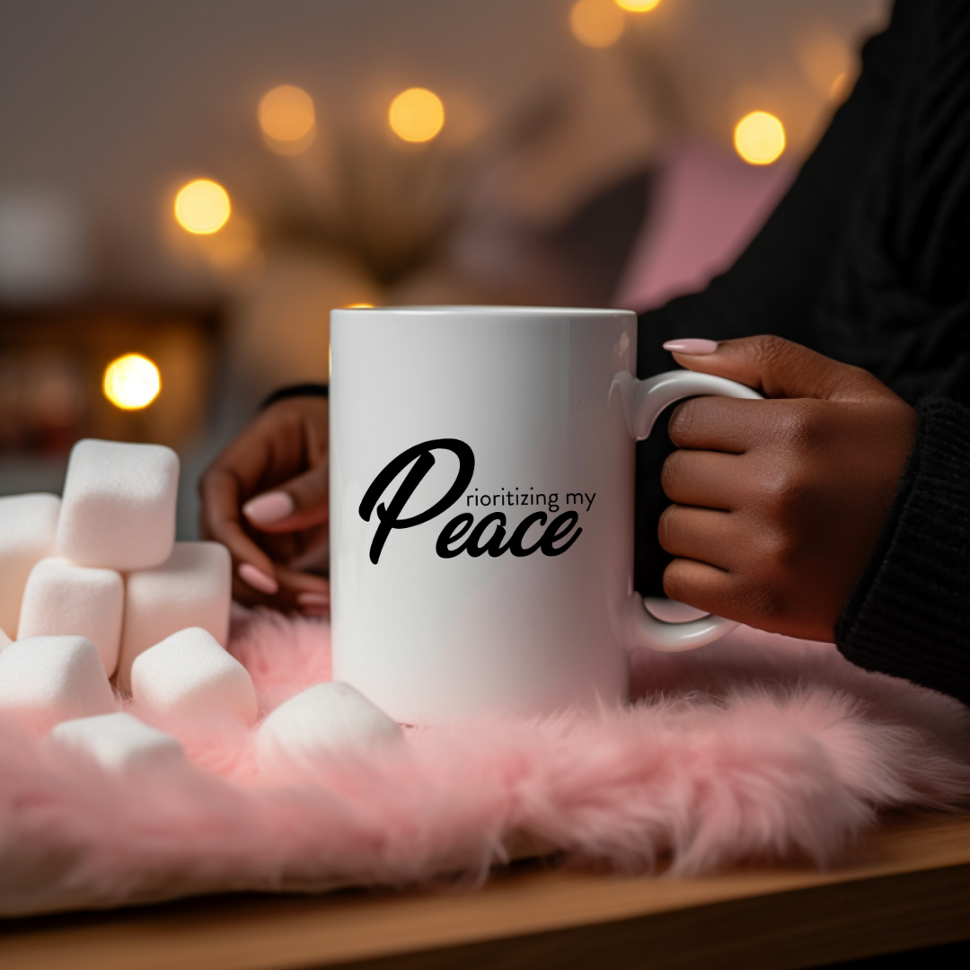 Prioritizing My Peace Mug