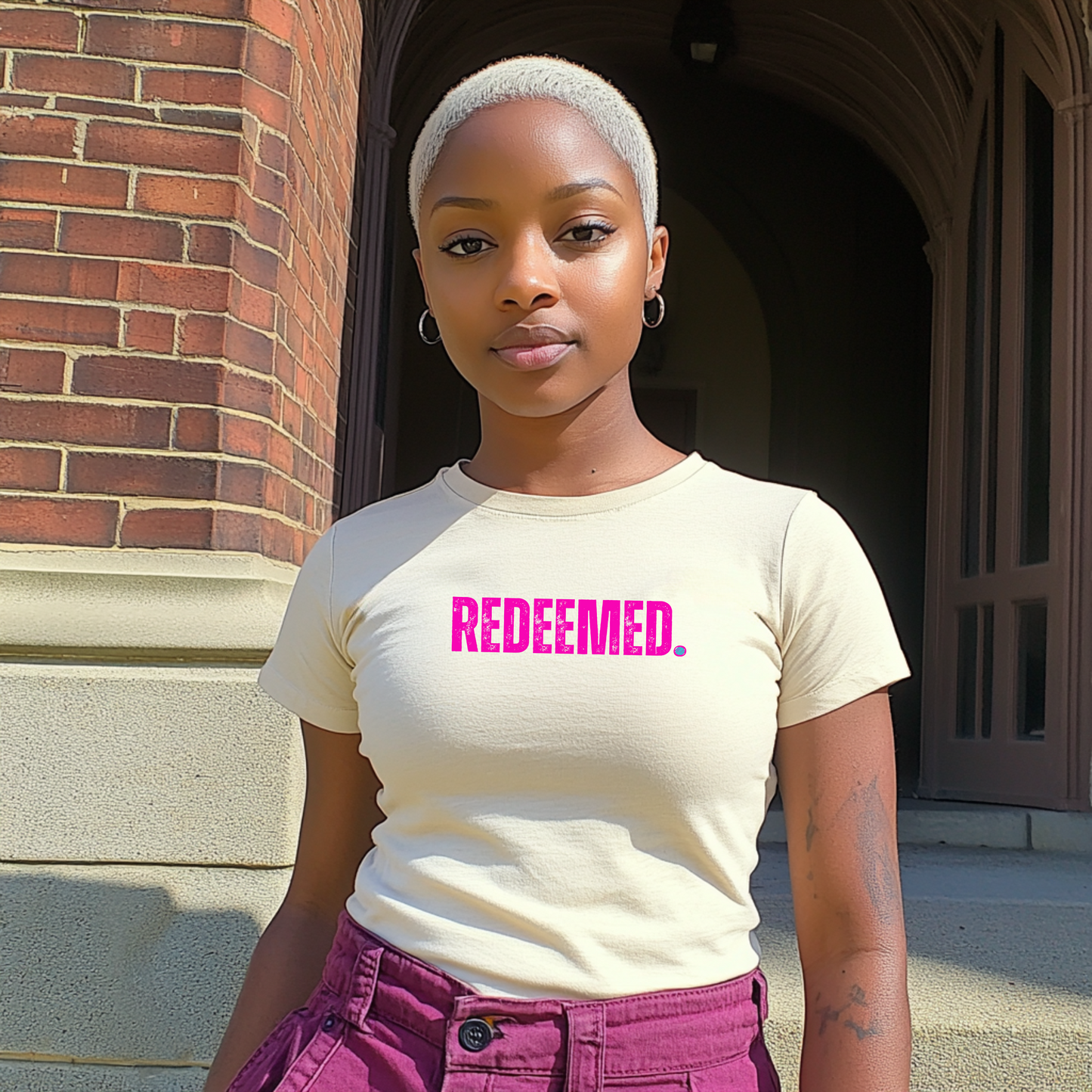 Redeemed period T-shirt