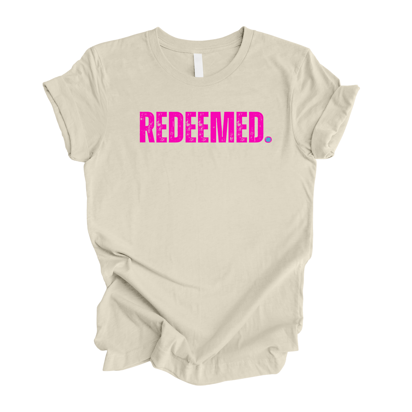 Redeemed period t-shirt