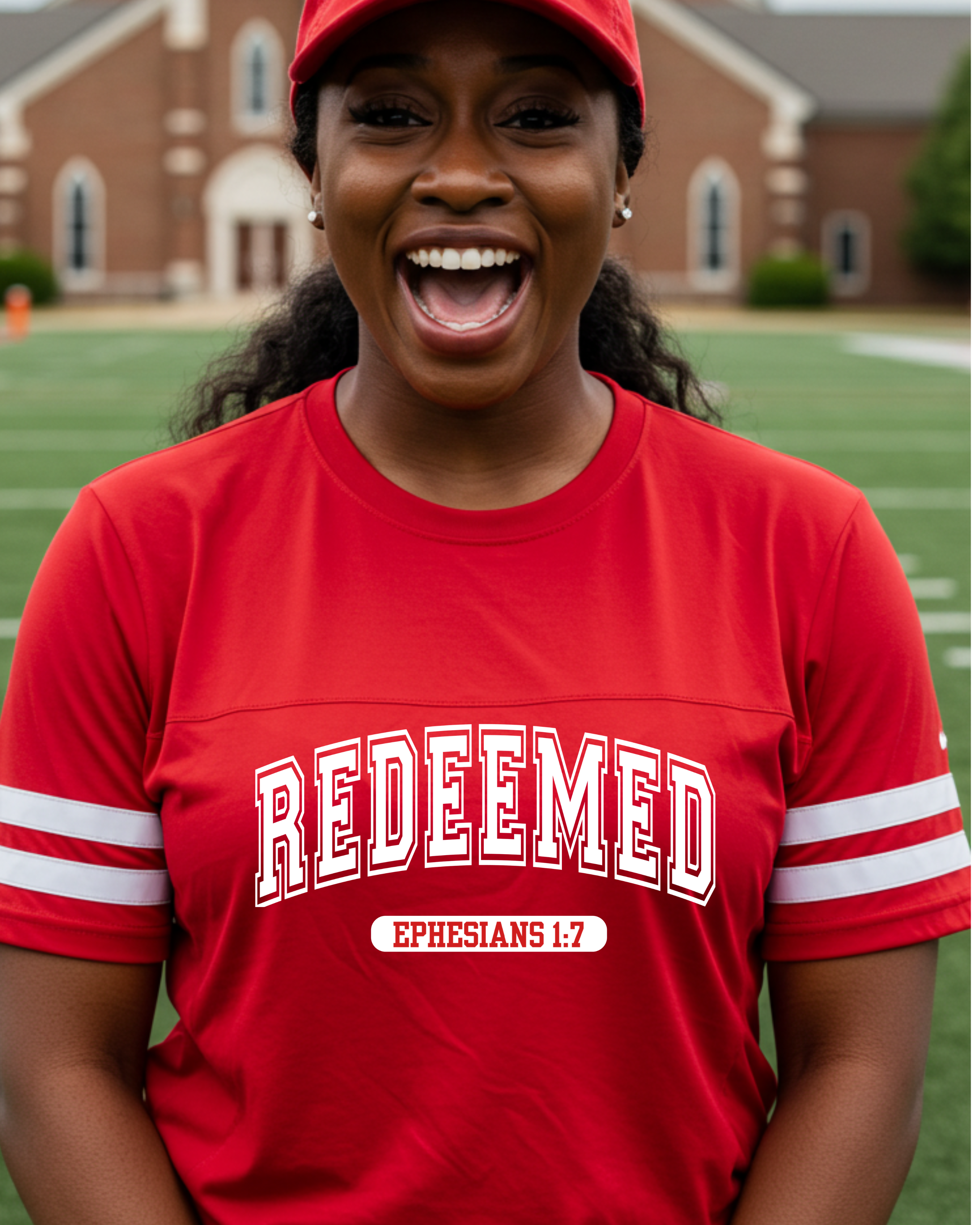 Redeemed Jersey Tee
