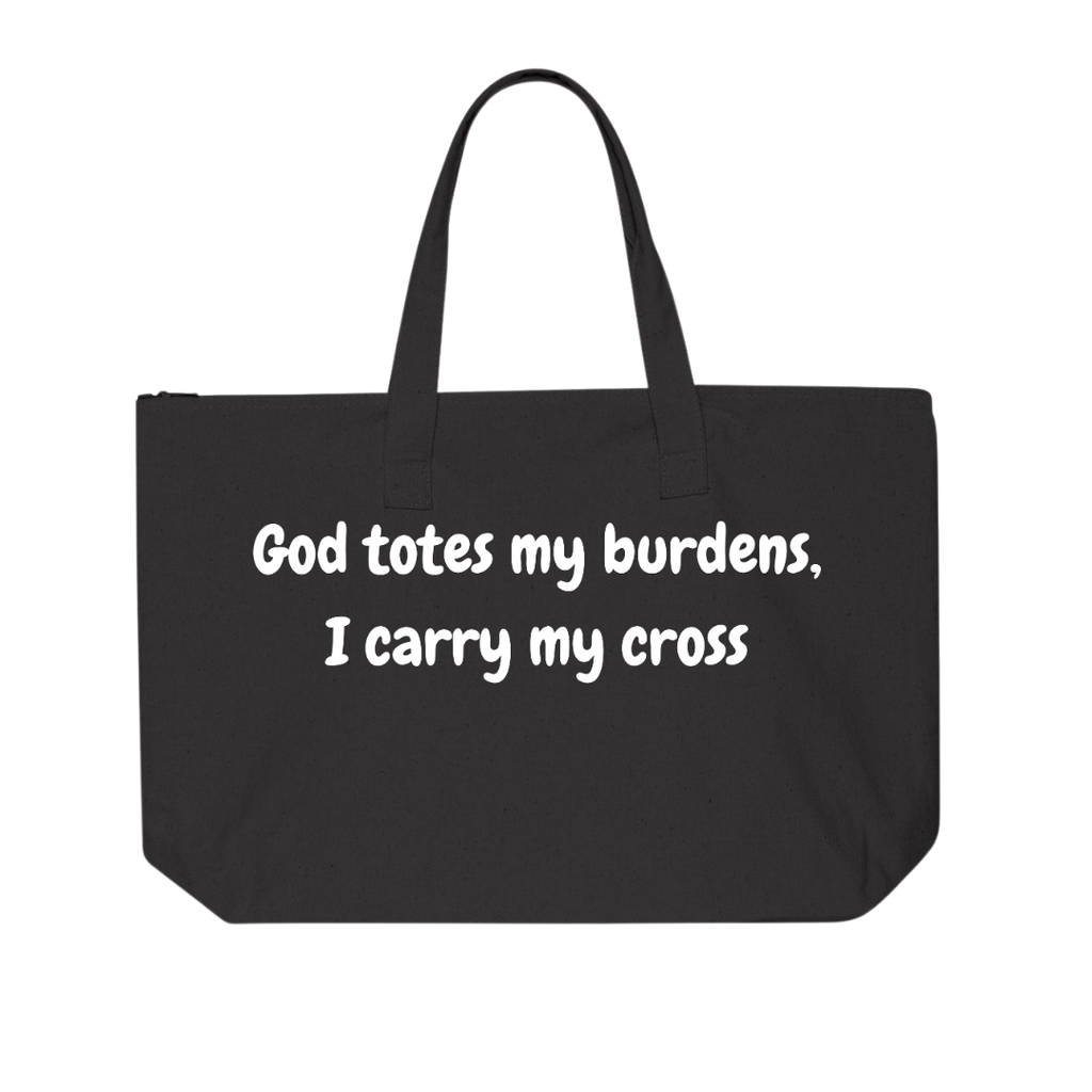 Carry My Cross Tote Bag