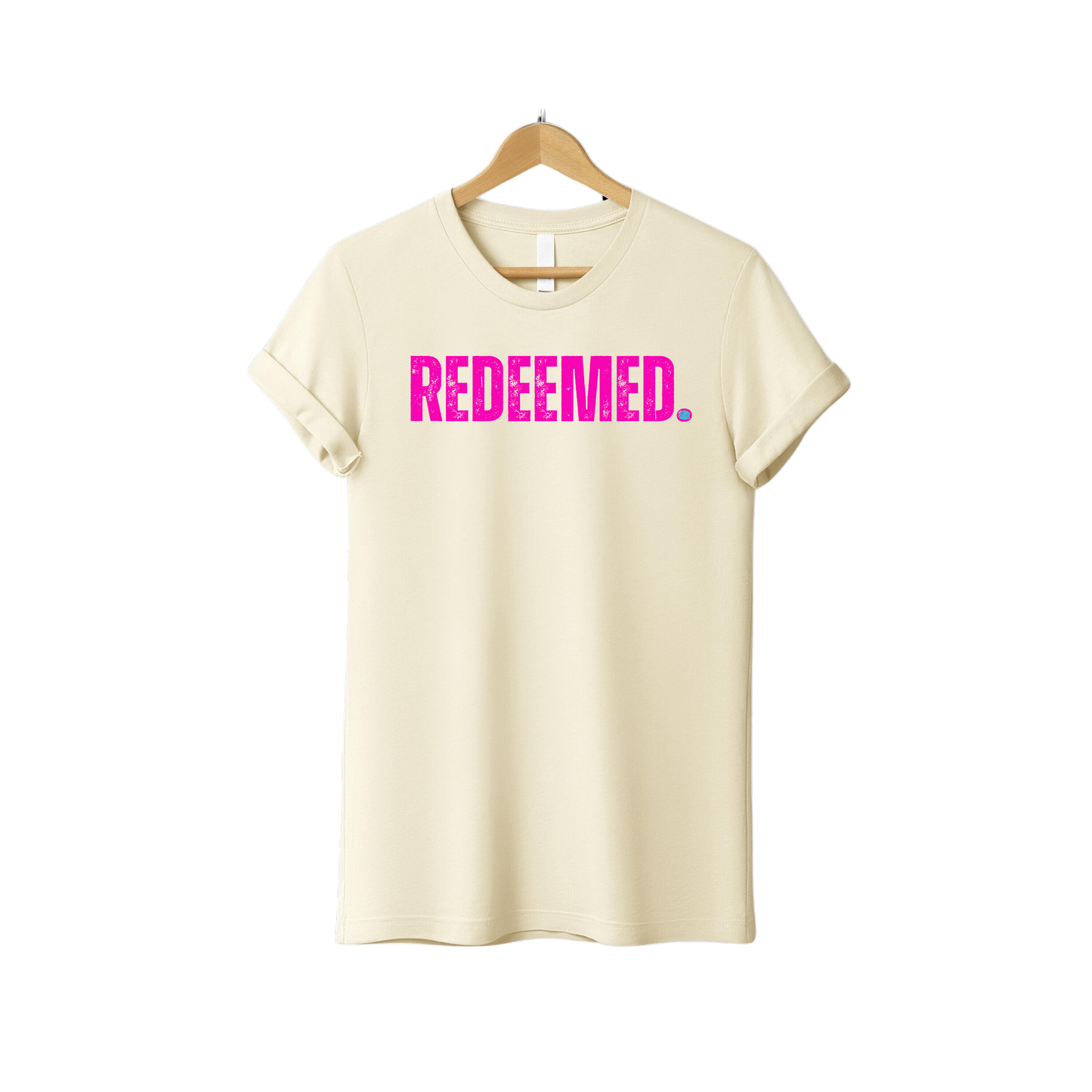 Redeemed period t-shirt