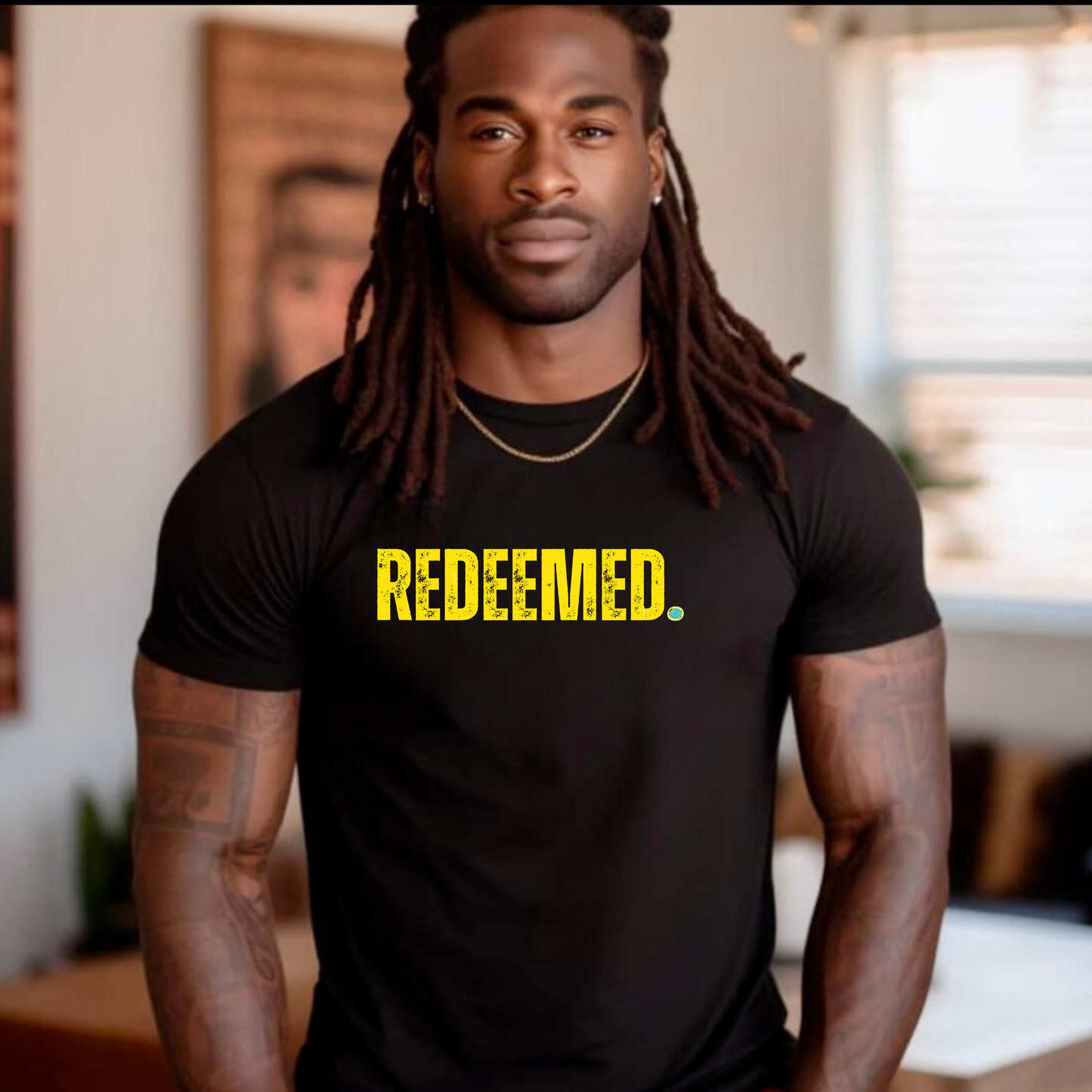 Redeemed period t-shirt