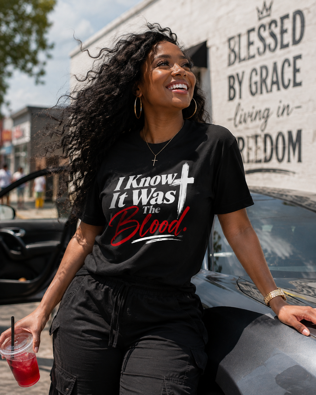 I Know It Was The Blood Tee