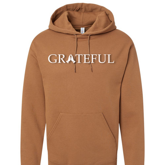 Grateful Praying Hands Hoodie